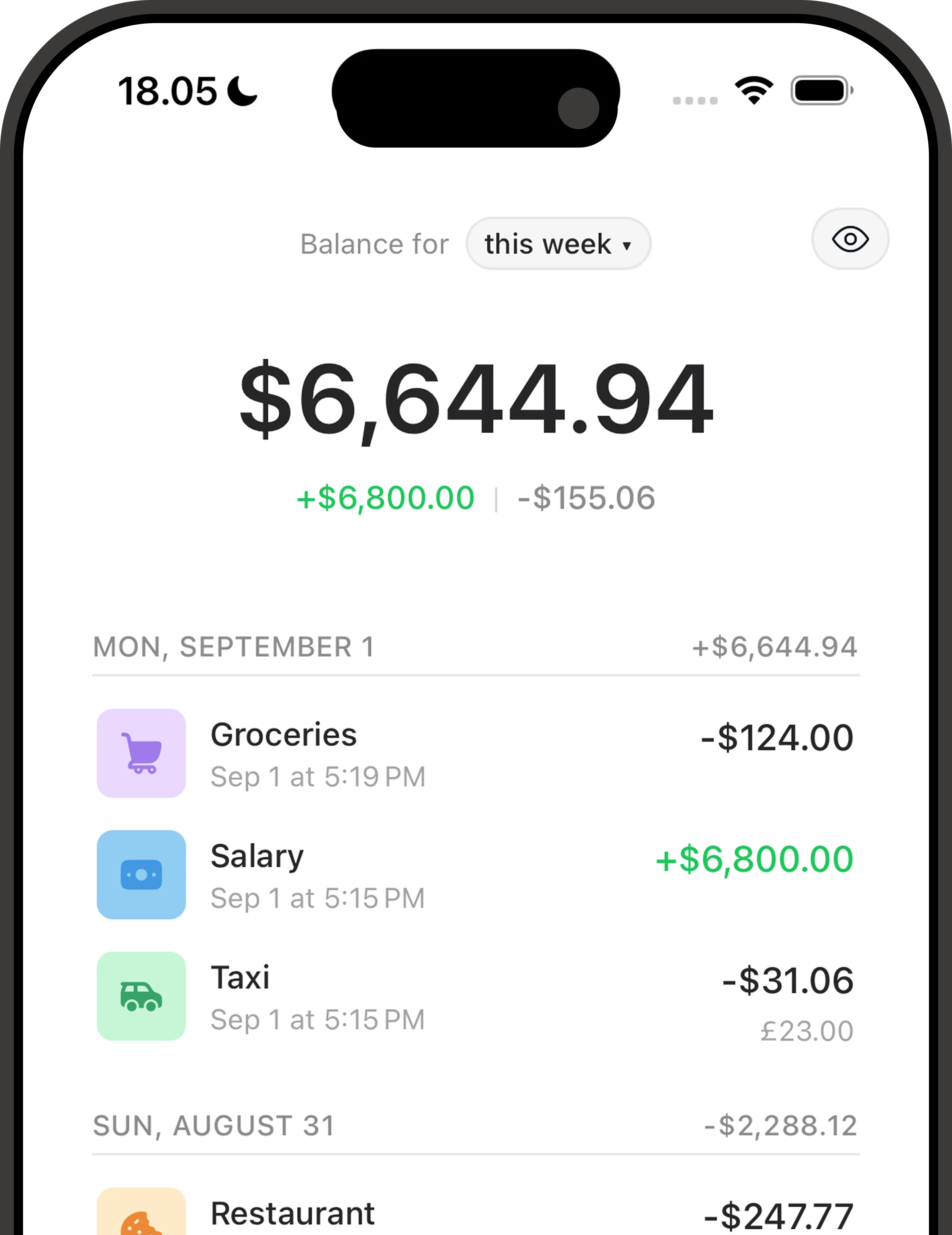app mockup